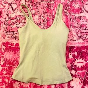 Lululemon wild mint long align tank top